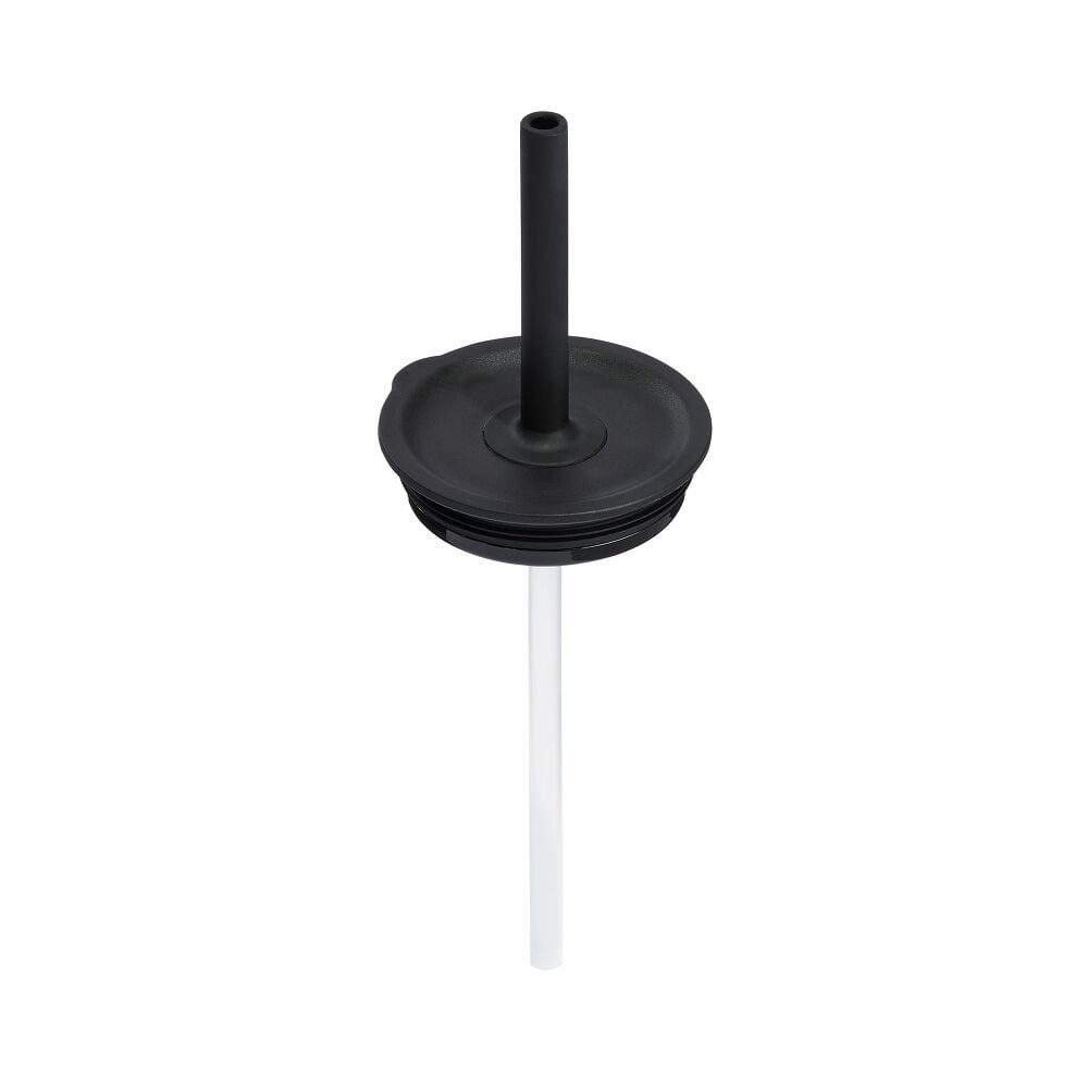 Small Press-In Straw Lid - Black